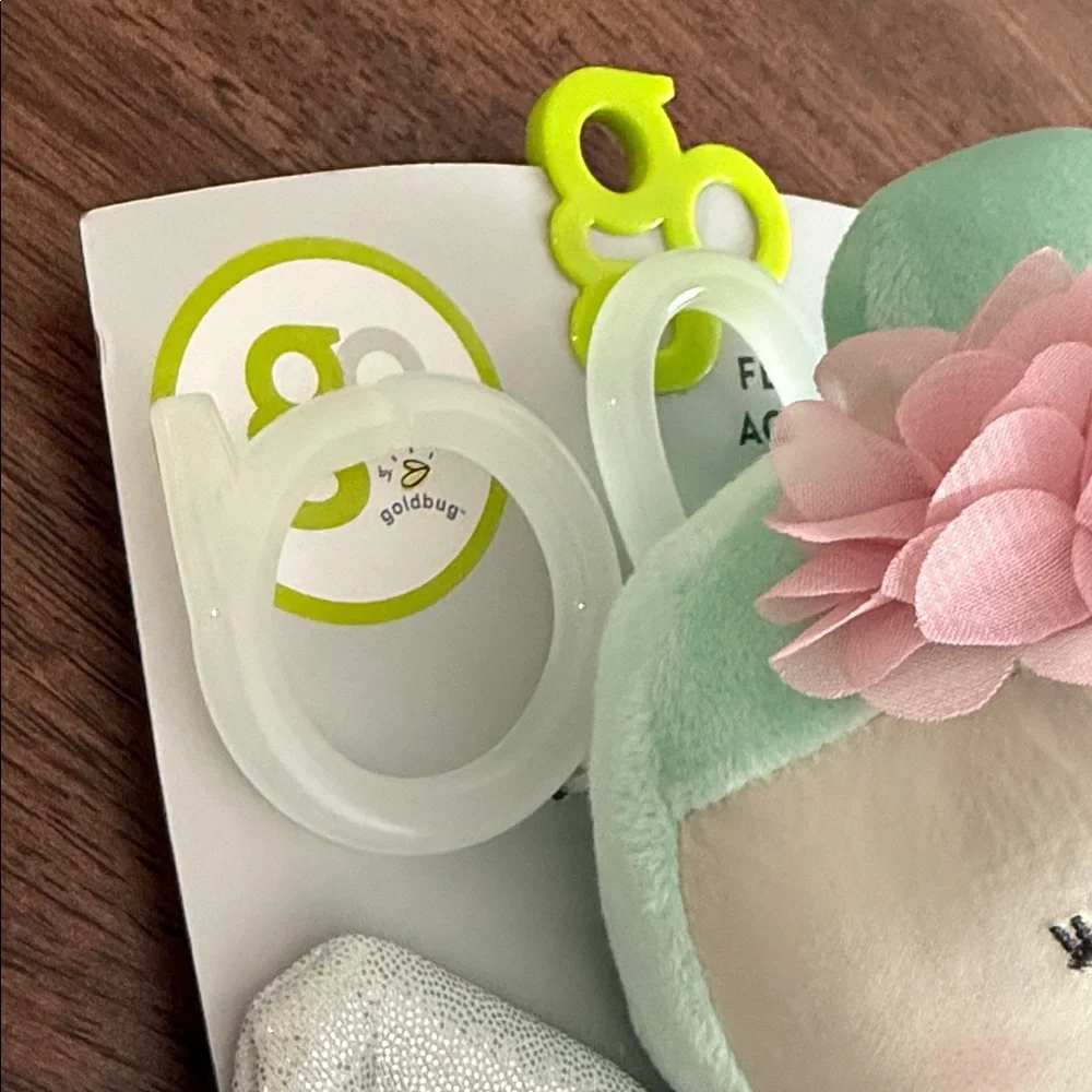 Goldbug floral fairy activity doll for ages 0+ months